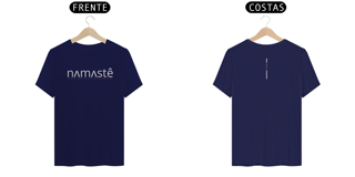 Nome do produto Camiseta Classic Namastê