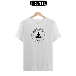 Nome do produto Camiseta Quality Pense como um Yogi
