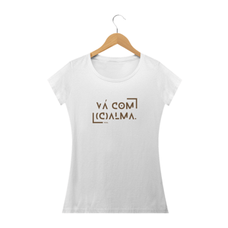 Nome do produto Camiseta Baby Long Classic Vá com Calma