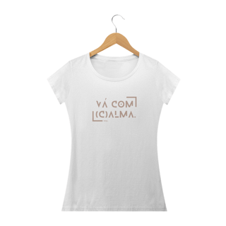 Nome do produto Camiseta Baby Long Classic Vá com Calma
