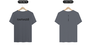 Nome do produto Camiseta Classic Namastê