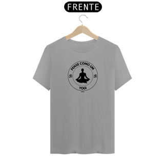 Nome do produto Camiseta Quality Pense como um Yogi