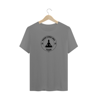 Nome do produto Camiseta Plus size Pense como uma Yogini
