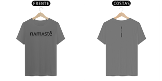 Nome do produto Camiseta Estonada Namastê