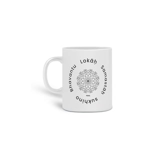 Nome do produto Caneca Lokah Samastah Sukhino Bhavantu
