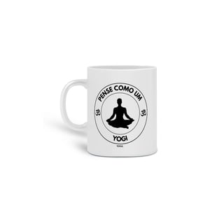 Nome do produto Caneca Pense como um Yogi