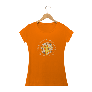 Nome do produto Camiseta Baby Long Classic Nature Yoga Meditation