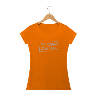 Nome do produto Camiseta Baby Long Classic Vá com Calma