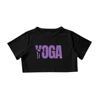 Nome do produto camiseta Cropped Yoga