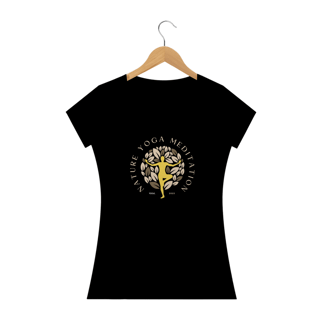 Nome do produto Camiseta Baby Long Classic Nature Yoga Meditation