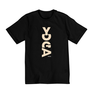 Nome do produto camiseta Infantil de 10 a 14 anos Yoga