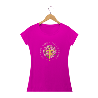 Nome do produto Camiseta Baby Long Classic Nature Yoga Meditation