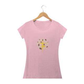 Nome do produto Camiseta Baby Long Classic Nature Yoga Meditation