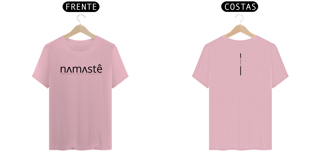 Nome do produto Camiseta Classic Namastê
