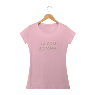 Nome do produto Camiseta Baby Long Classic Vá com Calma