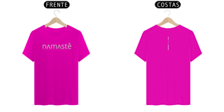 Nome do produto Camiseta Classic Namastê