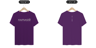 Nome do produto Camiseta Classic Namastê