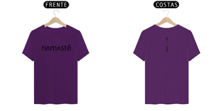 Nome do produto Camiseta Classic Namastê