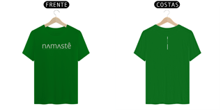 Nome do produto Camiseta Classic Namastê