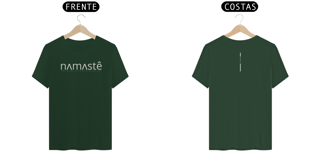 Nome do produto Camiseta Classic Namastê