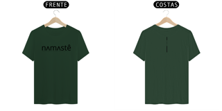 Nome do produto Camiseta Classic Namastê
