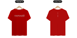 Nome do produto Camiseta Classic Namastê