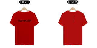 Nome do produto Camiseta Classic Namastê