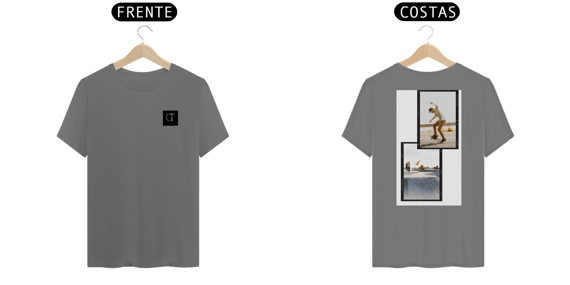 camisa oversized com stely skatista 