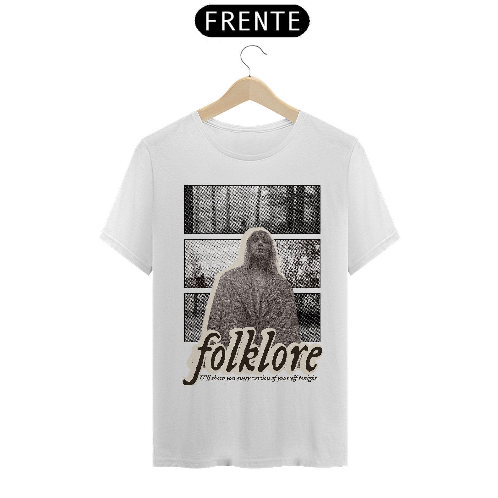 Camiseta 'TAYLOR SWIFT - FOLKLORE'