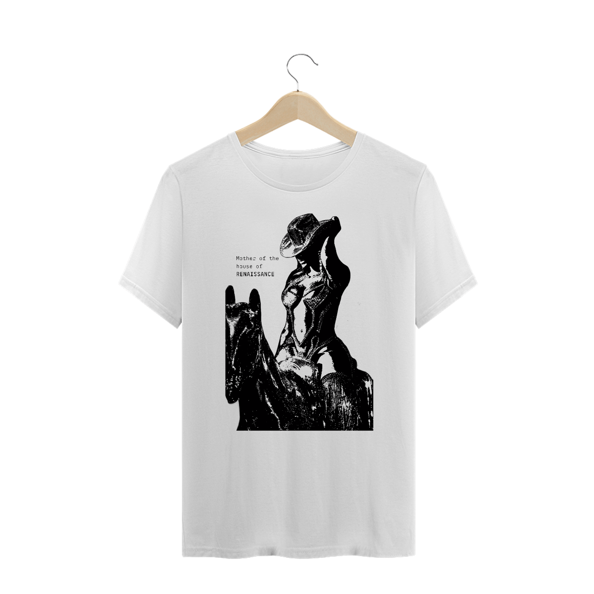 Nome do produto: Camiseta Plus Size \'BEYONCÉ - RENAISSANCE (halftone pt 2)