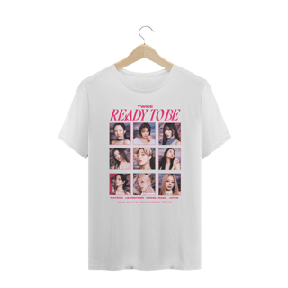 Nome do produto Camiseta Plus Size 'TWICE - READY TO BE'