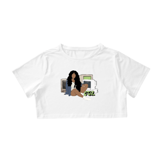 Nome do produto Cropped 'SZA CTRL'