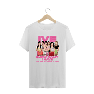 Nome do produto Camiseta Plus Size 'IVE - SHOW WHAT I HAVE TOUR'
