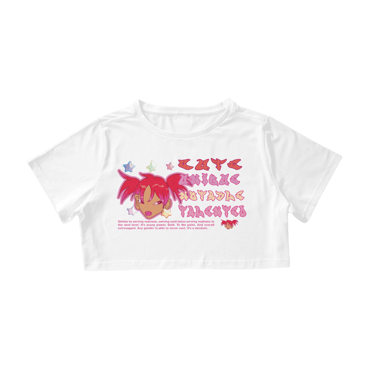 Nome do produto: Cropped \'C.U.N.T\'