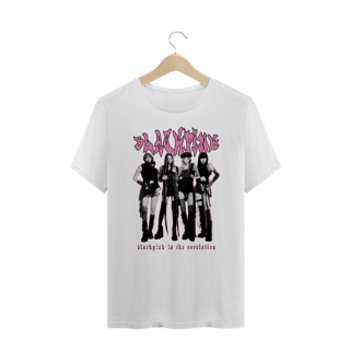 Nome do produto Camiseta Plus Size 'BLACKPINK'