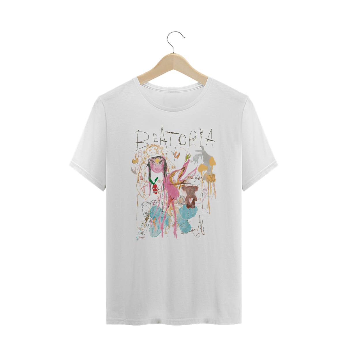 Nome do produto: Camiseta Plus Size \'BEABADOBEE - BEATOPIA\'