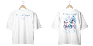 Nome do produto Camiseta Oversized Frente e Costas 'ARTMS - VIRTUAL ANGEL'