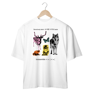 Nome do produto Camiseta Oversized 'LOOSSEMBLE - SENSITIVE'