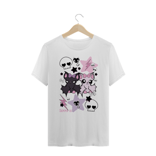 Nome do produto Camiseta Plus Size 'MORCEGUINHOS'