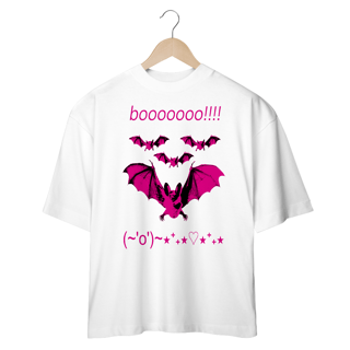 Nome do produto Camiseta Oversized 'boo!!!'