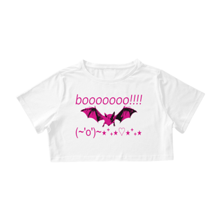 Nome do produto Cropped 'boo!!!'