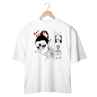 Nome do produto Camiseta Oversized 'GRIMES - ART ANGELS'