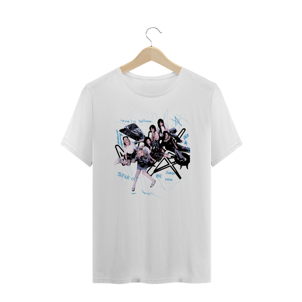 Nome do produto: Camiseta Plus Size \'NMIXX\'