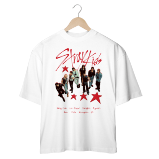 Nome do produto Camiseta Oversized 'STRAY KIDS (versão 1)'