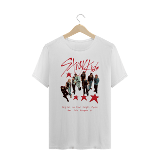 Nome do produto Camiseta Plus Size  'STRAY KIDS (versão 1)'