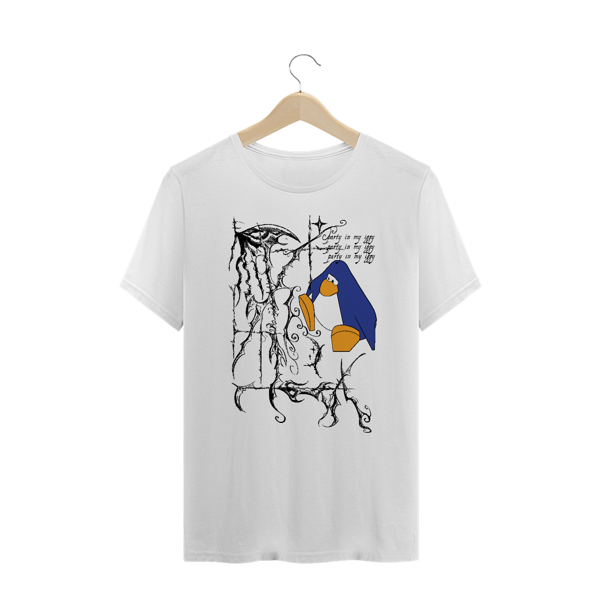 Nome do produto: Camiseta Plus Size \'party in my iggy!\'