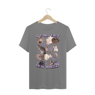Nome do produto Camiseta Plus Size 'IT IS NOT EASY BEIN' WHEEZY'
