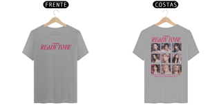 Nome do produto Camiseta 'TWICE - READY TO BE (frente e costas)'