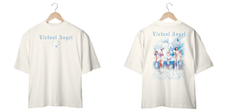 Nome do produto Camiseta Oversized Frente e Costas 'ARTMS - VIRTUAL ANGEL'