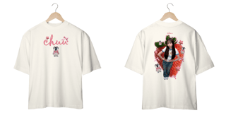 Nome do produto Camiseta Oversized Frente e Costas 'CHUU'